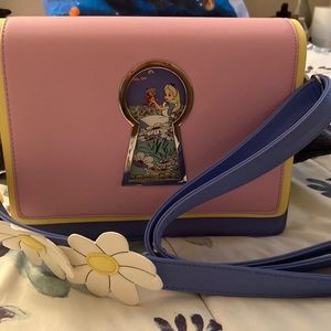 NWOT Loungefly Disney Alice in Wonderland Crossbody Bag